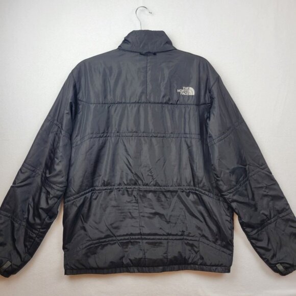 The North Face Mens Lightweight Puffer Jacket Black Insulated Medium Full Zip - Picture 12 of 16
